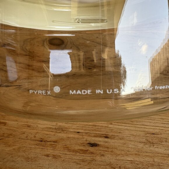 PYREX SPICE OF LIFE See-N-Store GLASS CANISTER CONTAINER 4" x 6" vintage 1970's - Picture 3 of 12